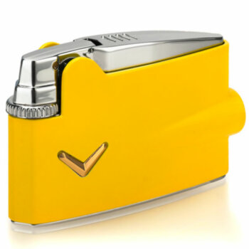 Зажигалка газовая Ronson Mini Varaflame Yellow Lacquer