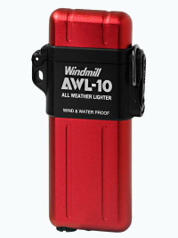 Зажигалка газовая Windmill AWL-10 Turbo Red &amp; Black WM 307-3005