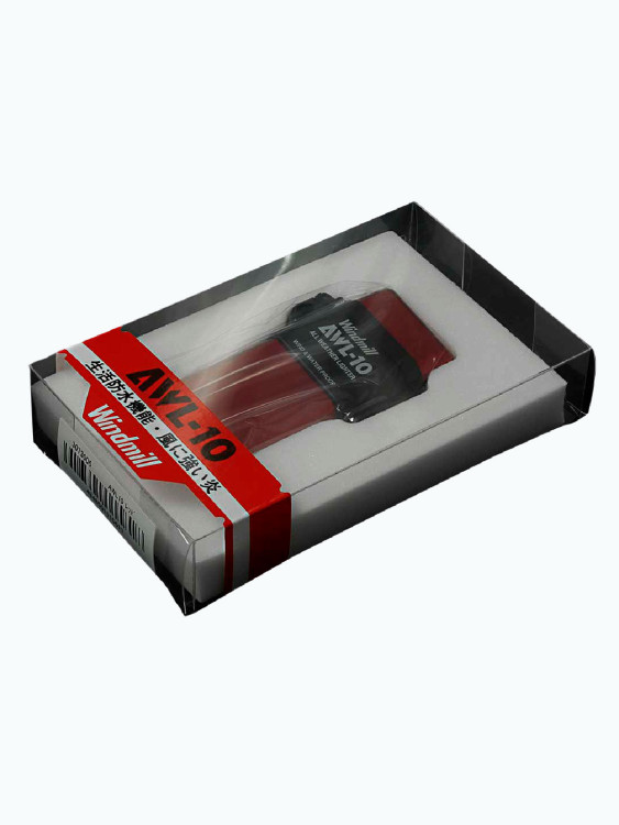 Зажигалка газовая Windmill AWL-10 Turbo Red & Black WM 307-3005