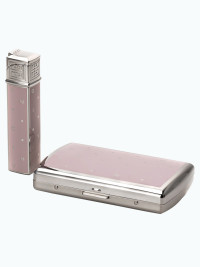 Зажигалка газовая Givenchy Gift Set GC3 Polka Dots Pink, Dia Silver GV GC3-0005-G1654