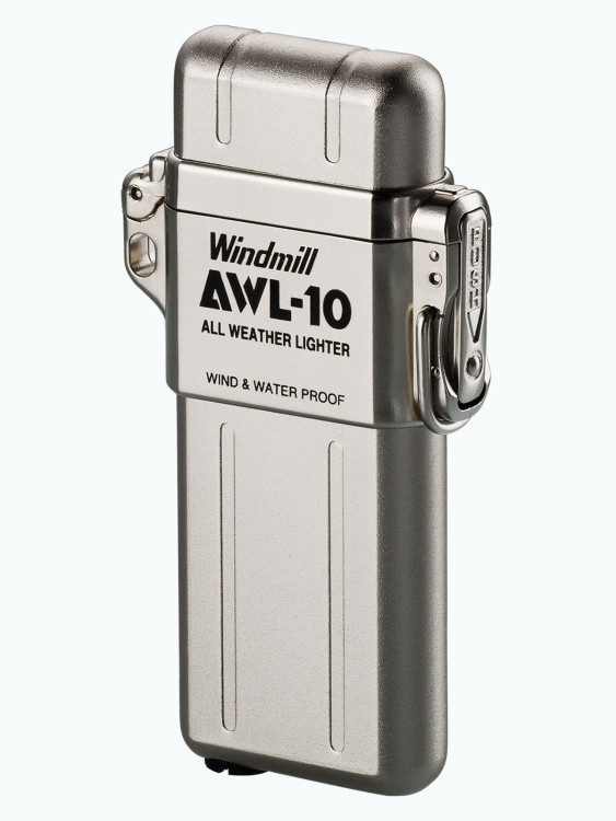Зажигалка газовая Windmill AWL-10 Turbo White Velour WM 307-3001