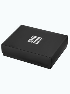 Зажигалка газовая Givenchy G36 Dia Silver Shiny & White 4G Logo GV G36-2010