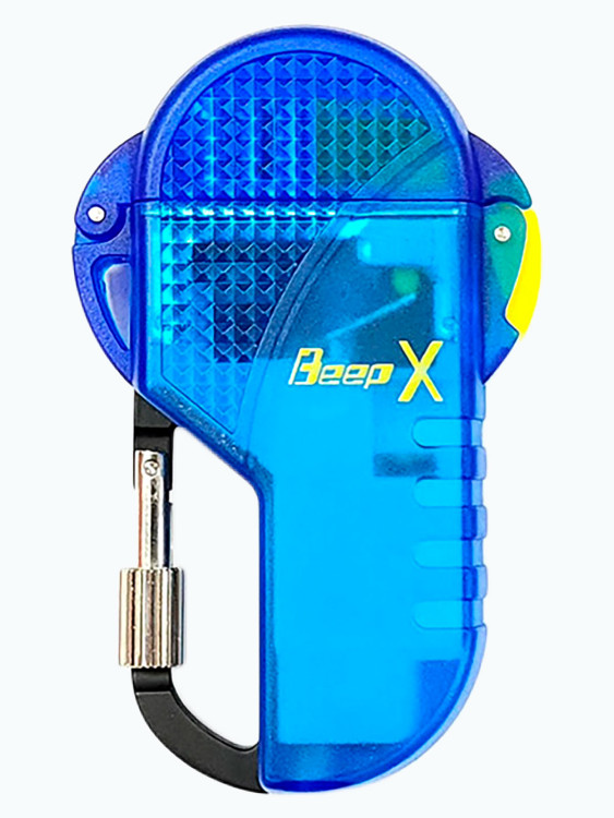 Зажигалка газовая Windmill BEEP X Blue Clear WM BEX-0003