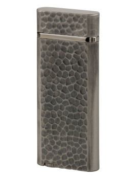 Зажигалка газовая IM CORONA Flambeau Antique Slver Hammer tone, IC 86-7317