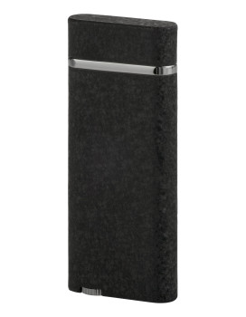 Зажигалка газовая IM CORONA Flambeau Matte Black / Chrome Acccent, IC 86-9217