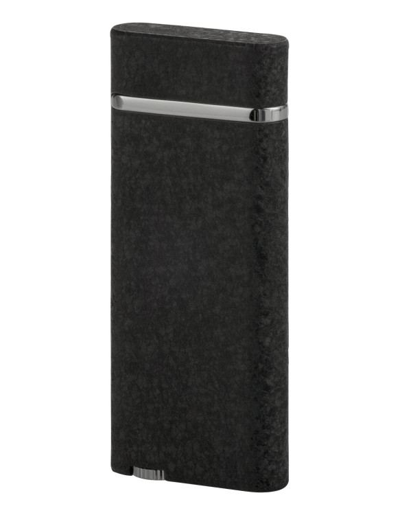 Зажигалка газовая IM CORONA Flambeau Matte Black / Chrome Acccent, IC 86-9217