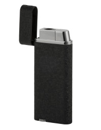 Зажигалка газовая IM CORONA Flambeau Matte Black / Chrome Acccent, IC 86-9217