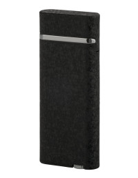 Зажигалка газовая IM CORONA Flambeau Matte Black / Chrome Acccent, IC 86-9217