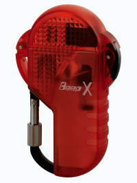 Зажигалка газовая Windmill BEEP X Red Clear WM BEX-0004