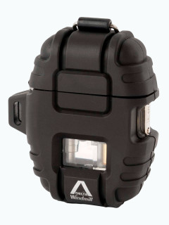 Зажигалка газовая Windmill DELTA Turbo Black WM 390-1001