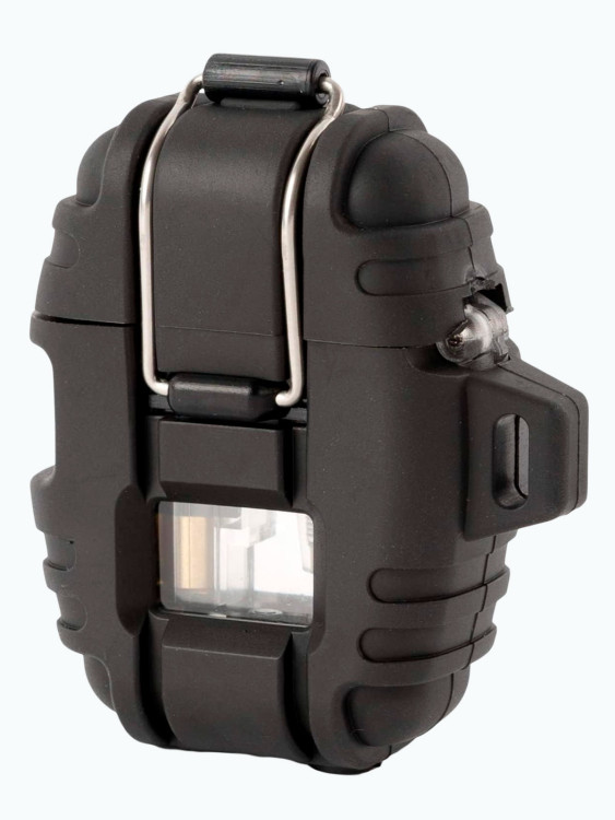 Зажигалка газовая Windmill DELTA Turbo Black WM 390-1001