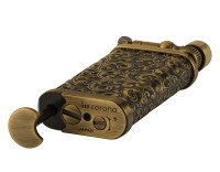 Зажигалка газовая IM CORONA Old Boy Etched Arabesque pattern, IC 64-2525