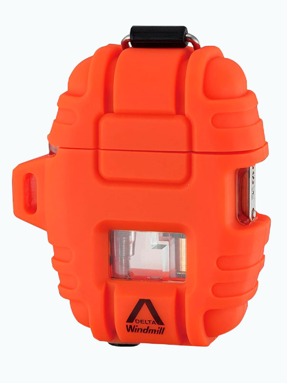 Зажигалка газовая Windmill DELTA Turbo Blaze Orange WM 390-1002