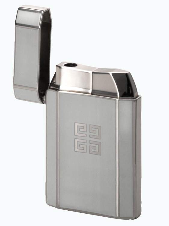 Зажигалка газовая Givenchy MDL4200 Dia-Silver, Print White GV 4203