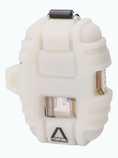 Зажигалка газовая Windmill DELTA Turbo Clear Beige WM 390-1004