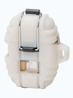 Зажигалка газовая Windmill DELTA Turbo Clear Beige WM 390-1004