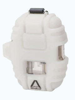 Зажигалка газовая Windmill DELTA Turbo Clear Beige WM 390-1004
