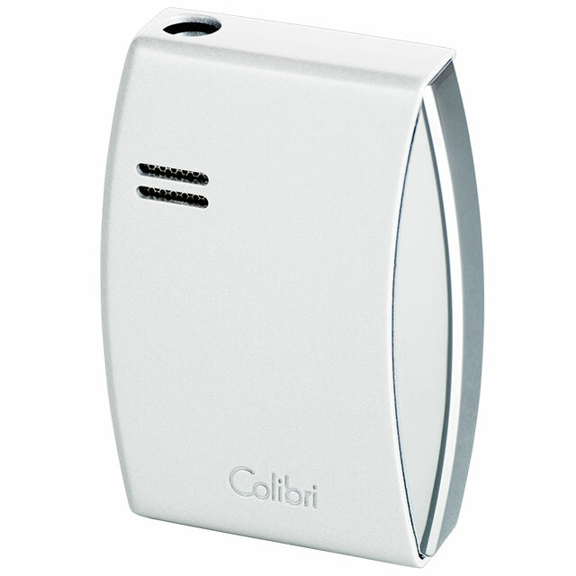 Зажигалка газовая Colibri Eclipse Moon white matt, CB LI300D003