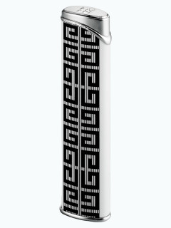 Зажигалка газовая Givenchy MDL3600 Dia-Silver, White Lacquer GV 3608