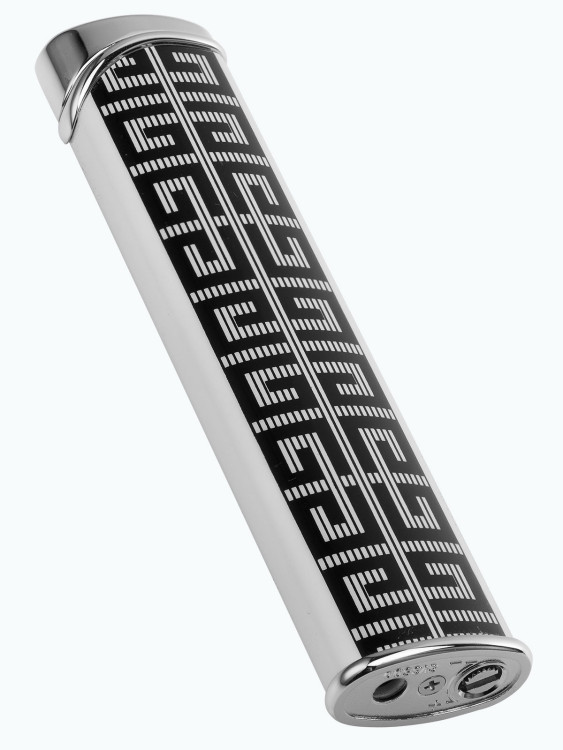Зажигалка газовая Givenchy MDL3600 Dia-Silver, White Lacquer GV 3608