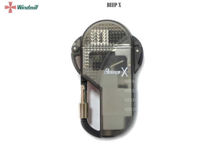 Зажигалка газовая Windmill BEEP X Black clear, WM BEX-0002