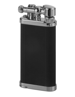 Зажигалка газовая IM CORONA Old Boy Black Matte E/T Barley, IC 64-9211C
