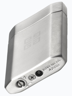 Зажигалка газовая Givenchy MDL4200 Dia-Silver Combin-N Shiny/Satin GV 4201