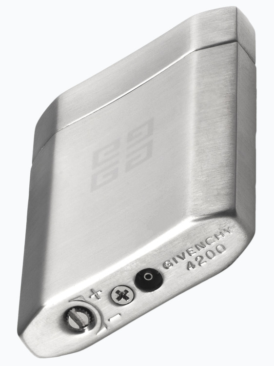 Зажигалка газовая Givenchy MDL4200 Dia-Silver Combin-N Shiny/Satin GV 4201