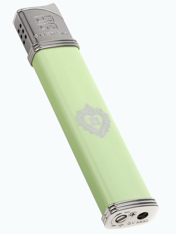 Зажигалка газовая Givenchy G35 Green Lacquer Heart 4G GV G35-3523