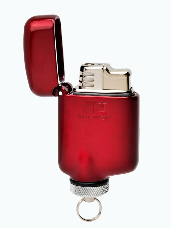 Зажигалка газовая Windmill JPW Red Clear WM JPW-1107