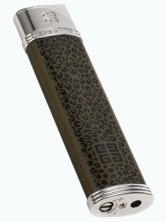 Зажигалка газовая Givenchy G28 Green Leopard GV G28-2823