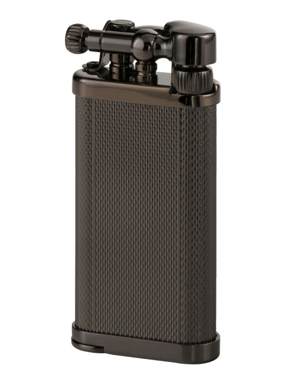 Зажигалка газовая IM CORONA Old Boy Gunmetal E/T Barley, IC 64-8211