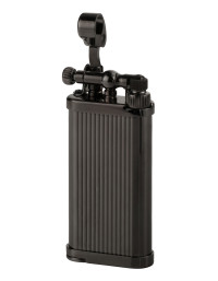 Зажигалка газовая IM CORONA Old Boy Gunmetal Engraved stripes, IC 64-8306