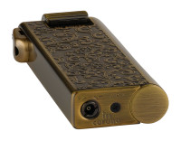 Зажигалка газовая IM CORONA Pipe Master Antique Brass Etched Arabesque pattern, IC 33-2525