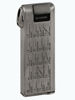 Зажигалка газовая IM CORONA Pipe Master Pewter Finish Pipe Design IC 33-7415
