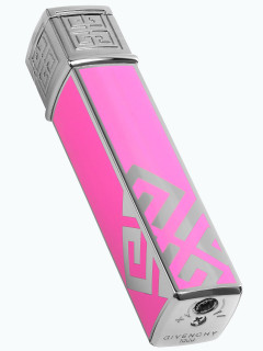 Зажигалка газовая Givenchy G16 Dia Silver Pink Lacquer GV G16-1621