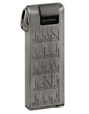 Зажигалка газовая IM CORONA Pipe Master Pewter finish Pipe Design, IC 33-7415