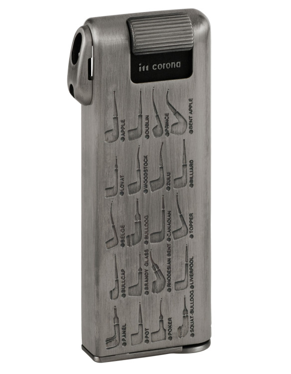 Зажигалка газовая IM CORONA Pipe Master Pewter finish Pipe Design, IC 33-7415