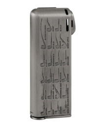Зажигалка газовая IM CORONA Pipe Master Pewter finish Pipe Design, IC 33-7415