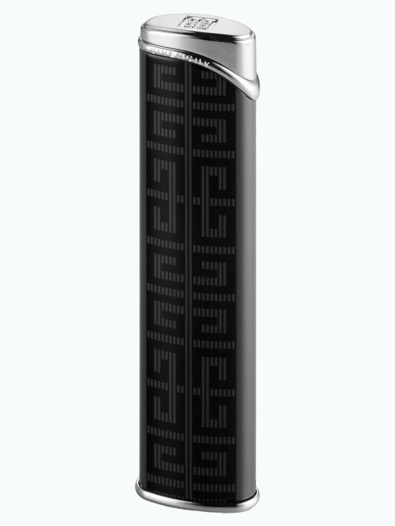 Зажигалка газовая Givenchy MDL3600 Dia-Silver, Black Lacquer GV 3607