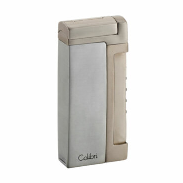 Зажигалка газовая Colibri Trilign Satin Silver & Satin Nikel