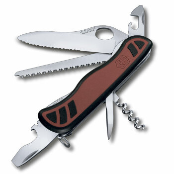 Нож Victorinox Forester One Hand, 0.8361.MWC, 111 мм, 10 функций, красный.