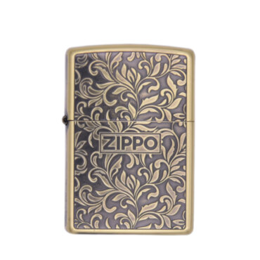 Зажигалка бензиновая Zippo Bushi Brass arabesque, ZI 63480298