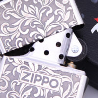 Зажигалка бензиновая Zippo Bushi Silver arabesque, ZI 63480198