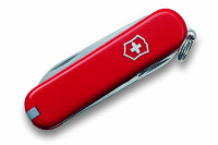 Нож Victorinox Classic красный, 0.6223.B1, 58 мм, 7 функций, красный.