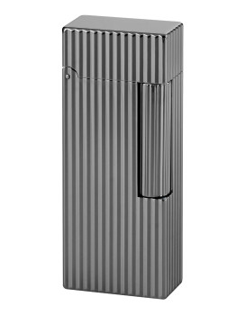 Зажигалка бензиновая Windmill FOX, Luxury Chrome vertical line, WM FOX-0002