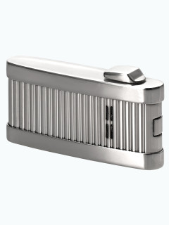 Зажигалка газовая Givenchy MDL3900 Rhodium & Horizontal Line GV 3902
