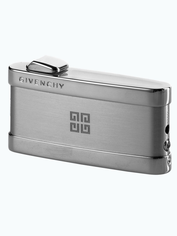 Зажигалка газовая Givenchy MDL3900 Rhodium & Satin GV 3901