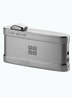 Зажигалка газовая Givenchy MDL3900 Rhodium & Satin GV 3901