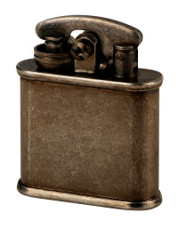 Зажигалка бензиновая Colibri One hand oil lighter nickel barrel, CB 308-0052